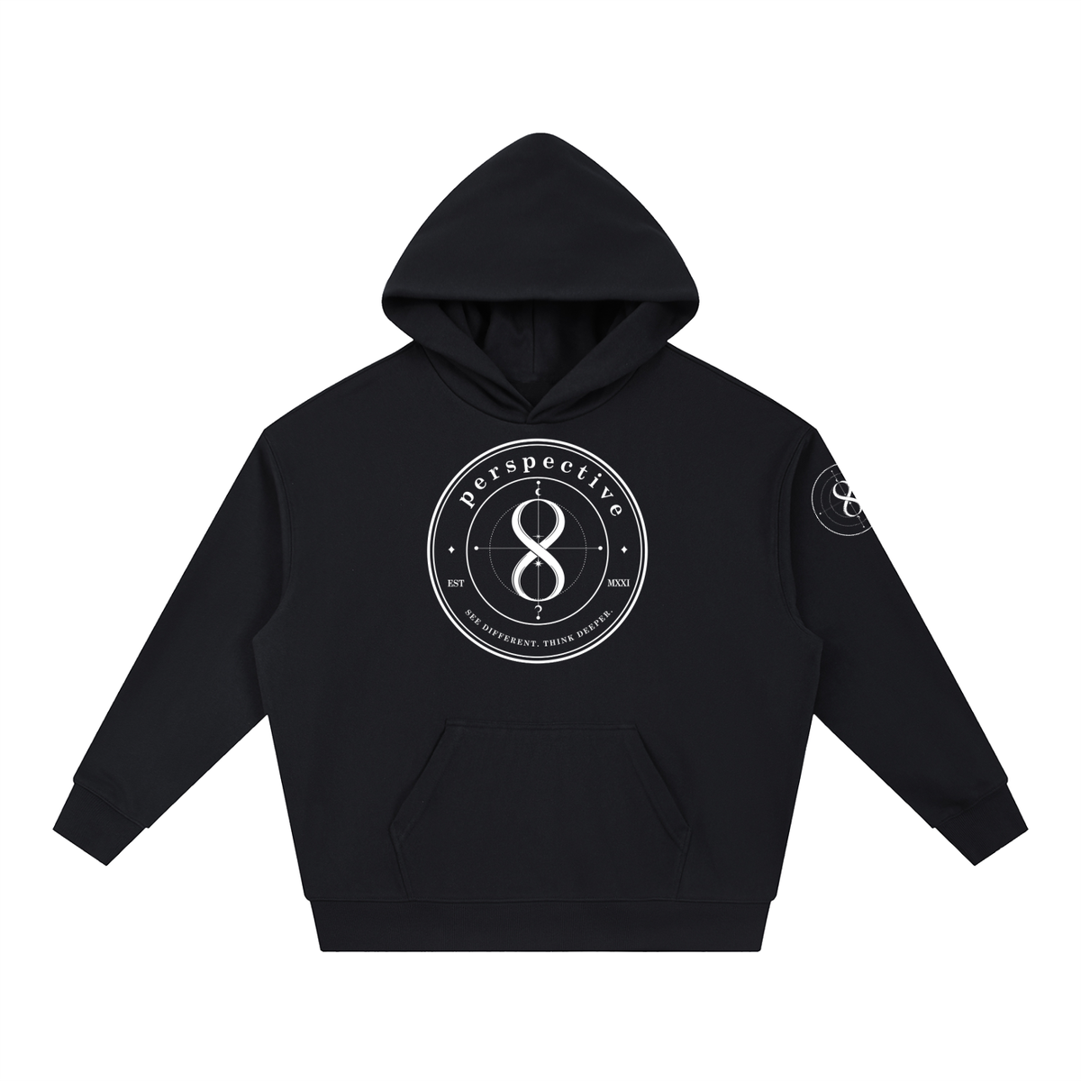 Open Passage Boxy Drop-Shoulder Hoodie