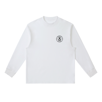 Infinite Margin Essential Crewneck Long-Sleeve Tee