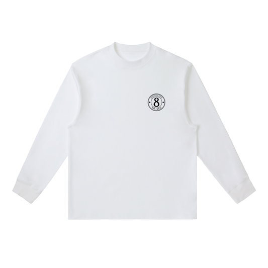 Infinite Margin Essential Crewneck Long-Sleeve Tee