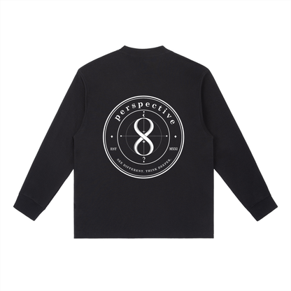Infinite Margin Essential Crewneck Long-Sleeve Tee