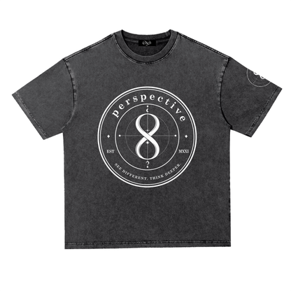 Residual Cloud Snow Washed Heavyweight Oversize Tee