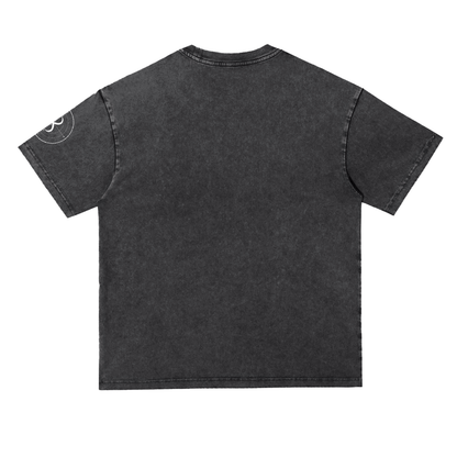Residual Cloud Snow Washed Heavyweight Oversize Tee